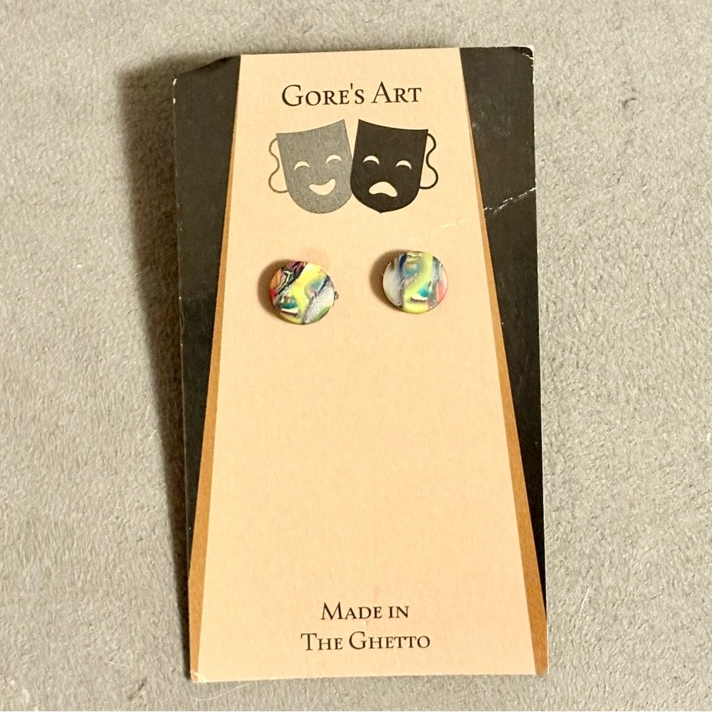 NWT Multicolor Stud Earrings